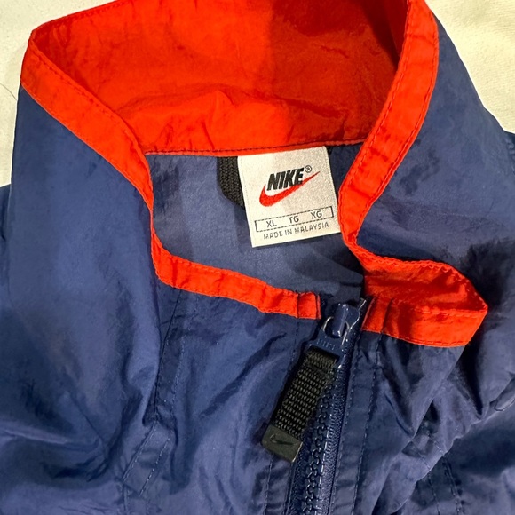 Vintage NIKE Blue Mens Jacket XL RN# 56323 CA# 05553 Windbreaker Full Zip - Picture 5 of 16
